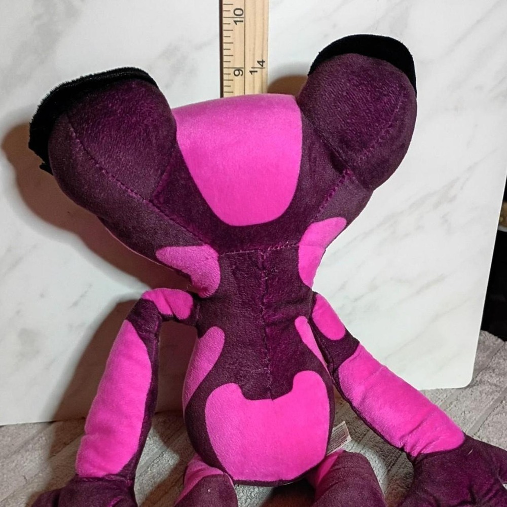 Kohls Cares Rio 2 Gabi Poison Dart Frog Plush Pink Purple Stuffed Animal 2014 - Picture 2 of 5